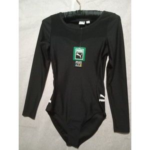PUMA XTG Women's Bodysuit-Fitted Black Size XS ( 1112) ! NEW